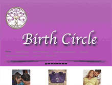 Tablet Screenshot of mybirthcircle.com